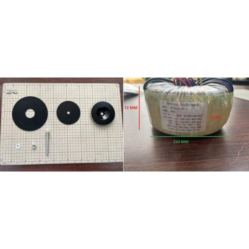 TRAFO TOROID/DONAT 10A CT 55V