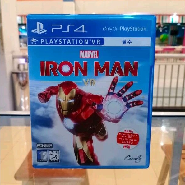 BD PS4 VR Marvel Iron Man Game CD Kaset bluray PS VR
