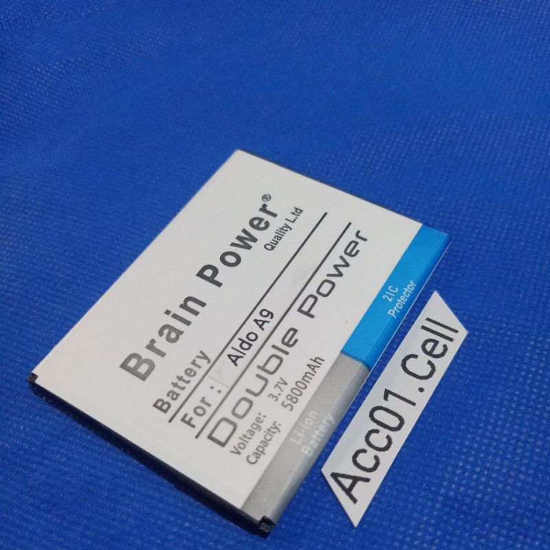 Baterai Batre HP Aldo A9 4G Double Power Batu HP