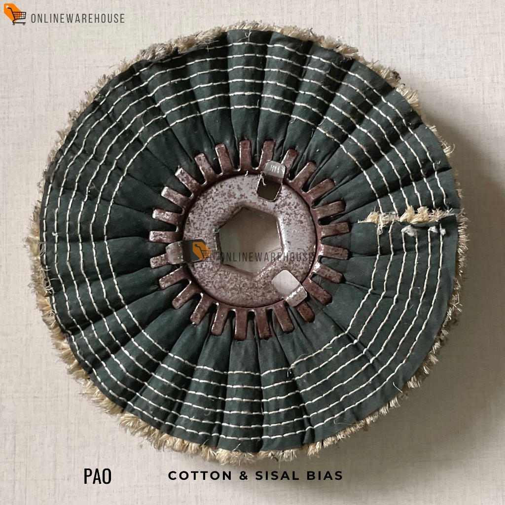 Kain Poles/Cotton & Sisal Bias 9"