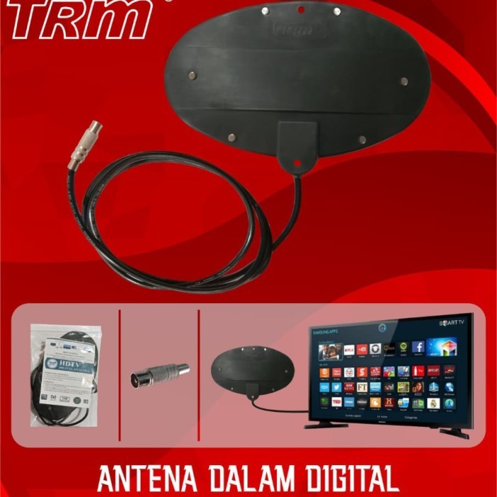 Antena HD TV Digital Indoor Trm AD 888 Antena Tempel Full Hd Dvb