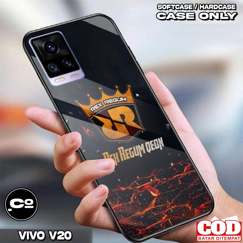 Case VIVO V20 - Casing VIVO V20 [ RRQ ] Silikon VIVO V20 - Kesing Hp - Casing Hp  - Case Hp - Case T