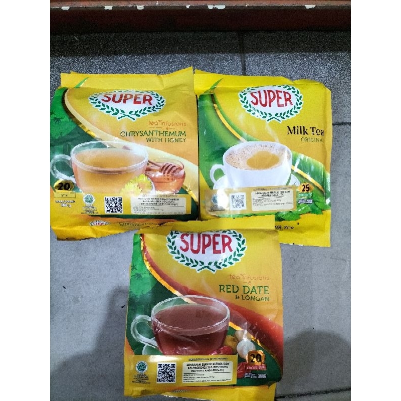 

Super Instant Red Date & Longan Tea (20’sachet) (Ang Cho tea) 360 GRAM ASLI SINGAPORE