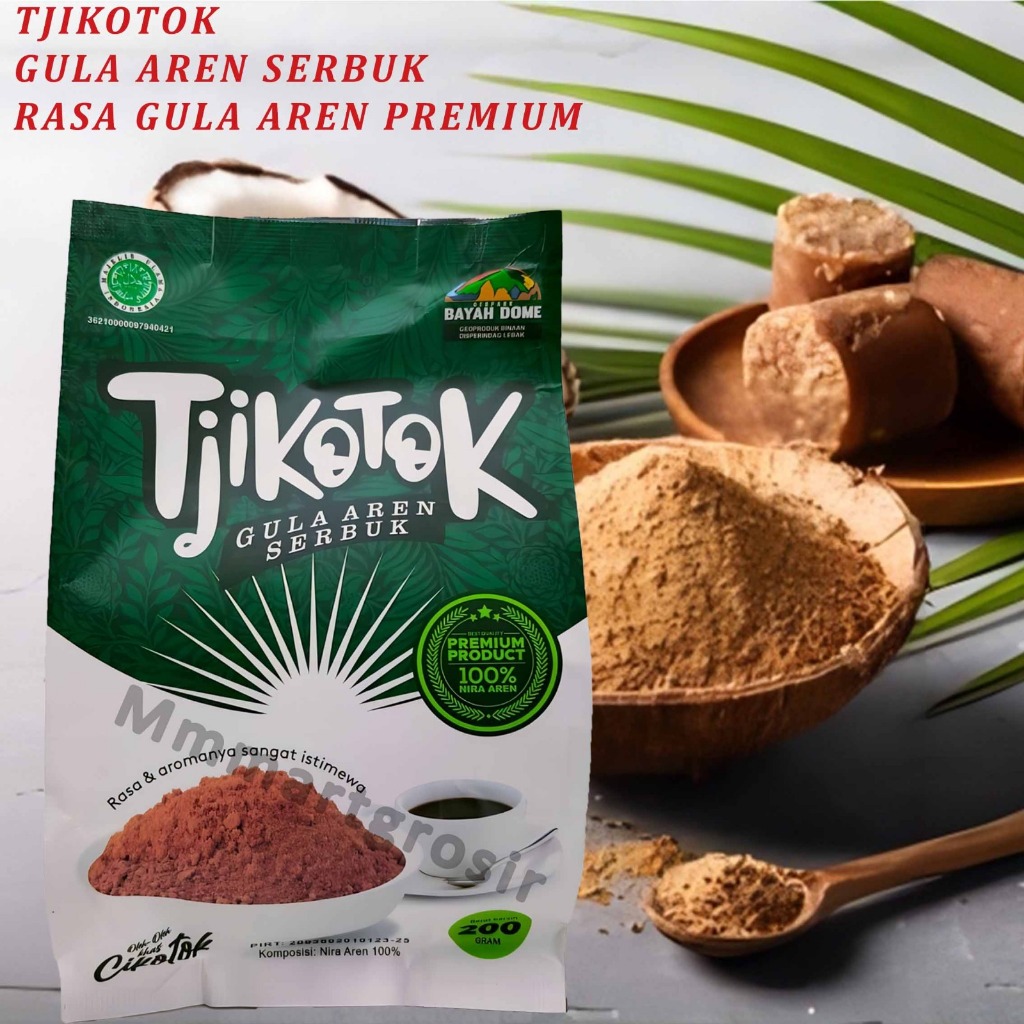 

Tjikotok Aren / Gula Aren Serbuk / Gula Aren Premium / 200gr