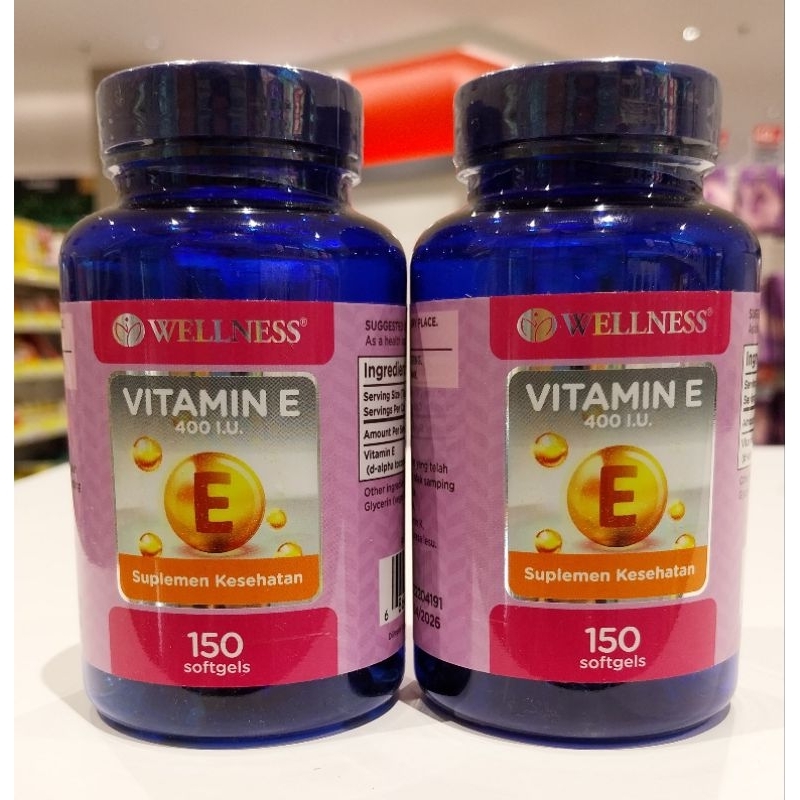 WELLNESS VITAMIN E 150 SOFTGELS