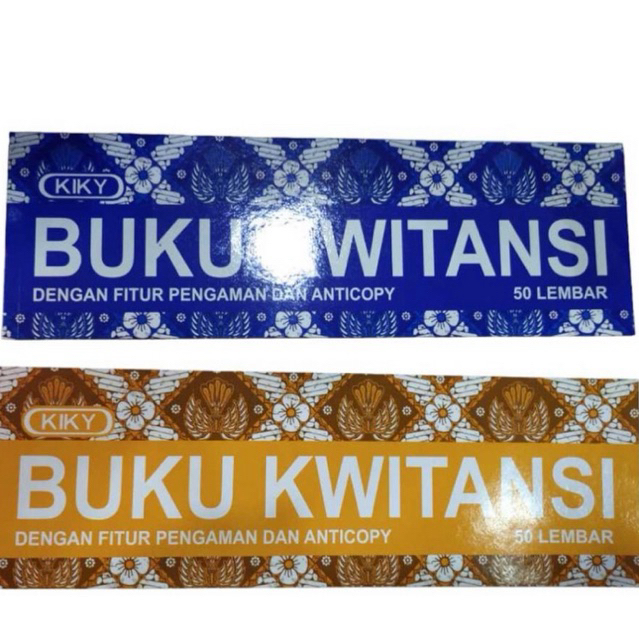 

BUKU KWITANSI KIKY / BUKU KUITANSI KIKI 50LEMBAR