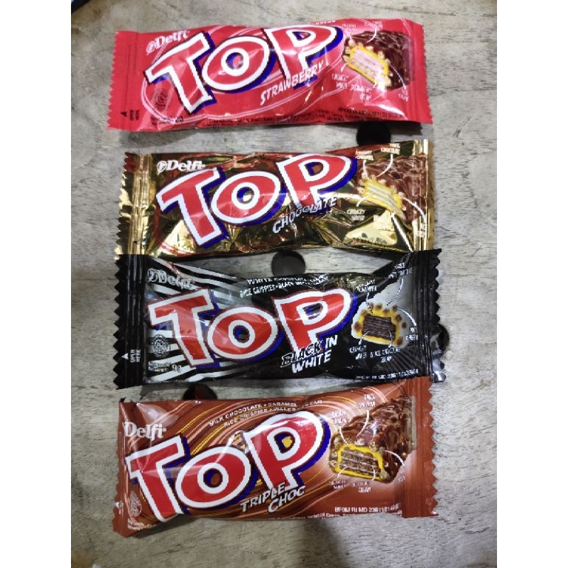 

Cokelat Top wafer Top all varian