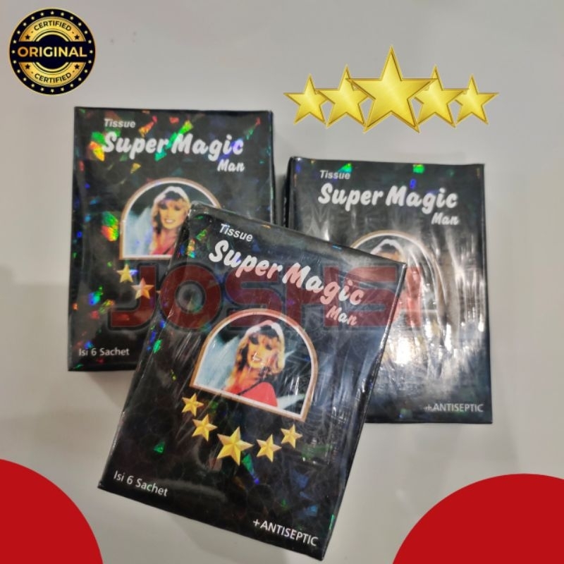 tisu majic super magic Man tisu mejik