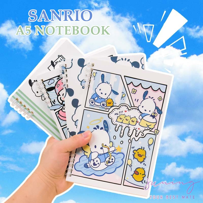 

Notebook A5 San-rio | RING BOOK SAN-RIO | Buku Jurnal Buku Catatan Buku Note| BUKU TULIS A5 SAN-RIO ISI 60 LEMBAR-Suning Mall