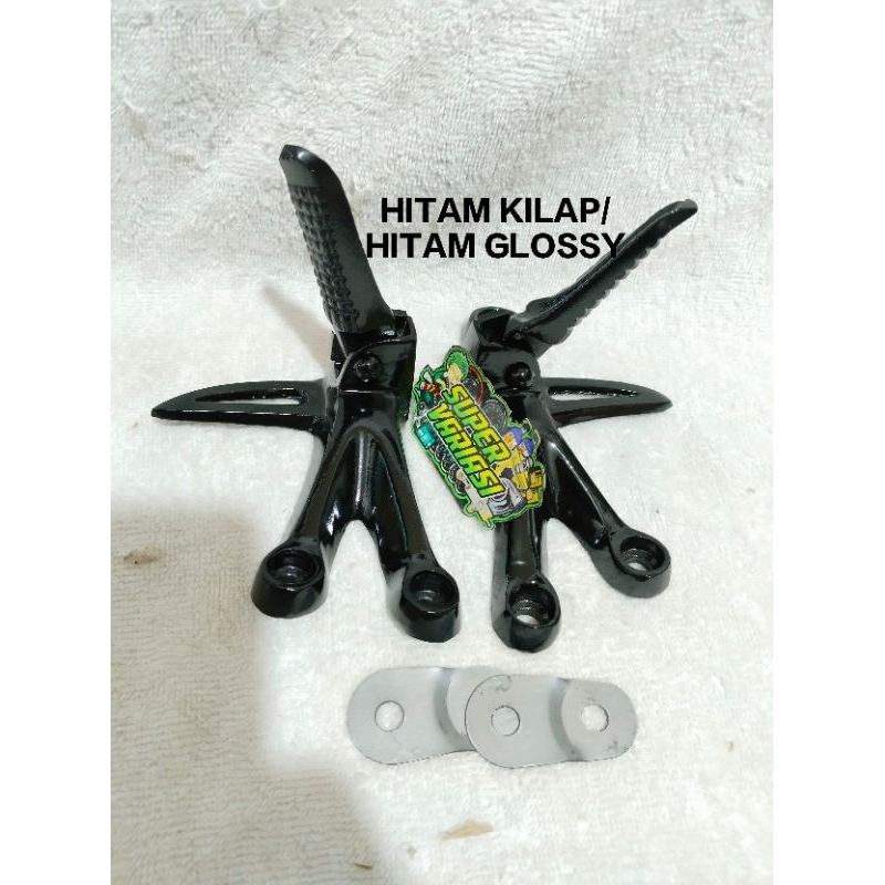 footstep belakang gantung klx 150 step belakang klx 150 hitam foot step belakang hitam klx 150 injak