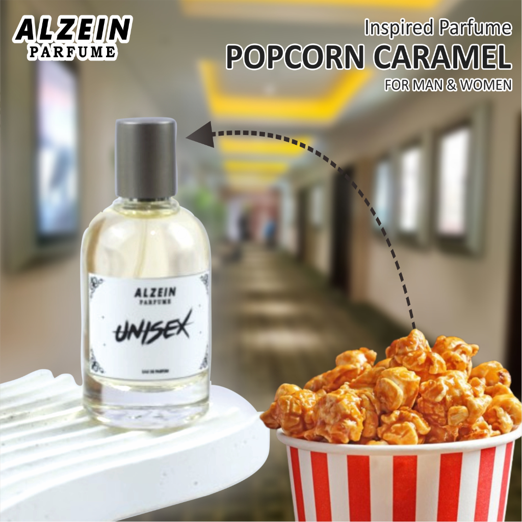 Parfum Popcorn Caramel Tahan Lama / Parfum Caramel / Parfum alzein / parfum pria wanita