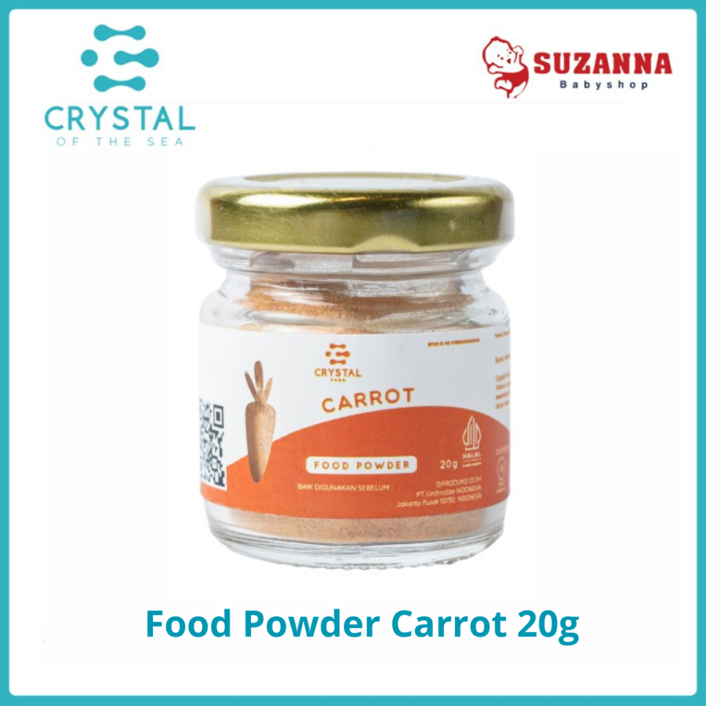 

Crystal Of The Sea Food Powder Carrot 20g - Kaldu Bubuk Wortel MPAS
