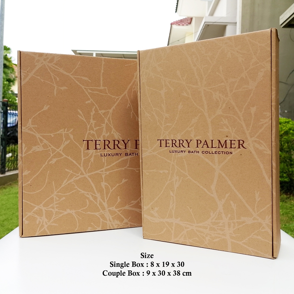 

Terry Palmer Carton Box Packaging Handuk Single dan Couple Box Handuk / Kotak Hampers / Gift Box