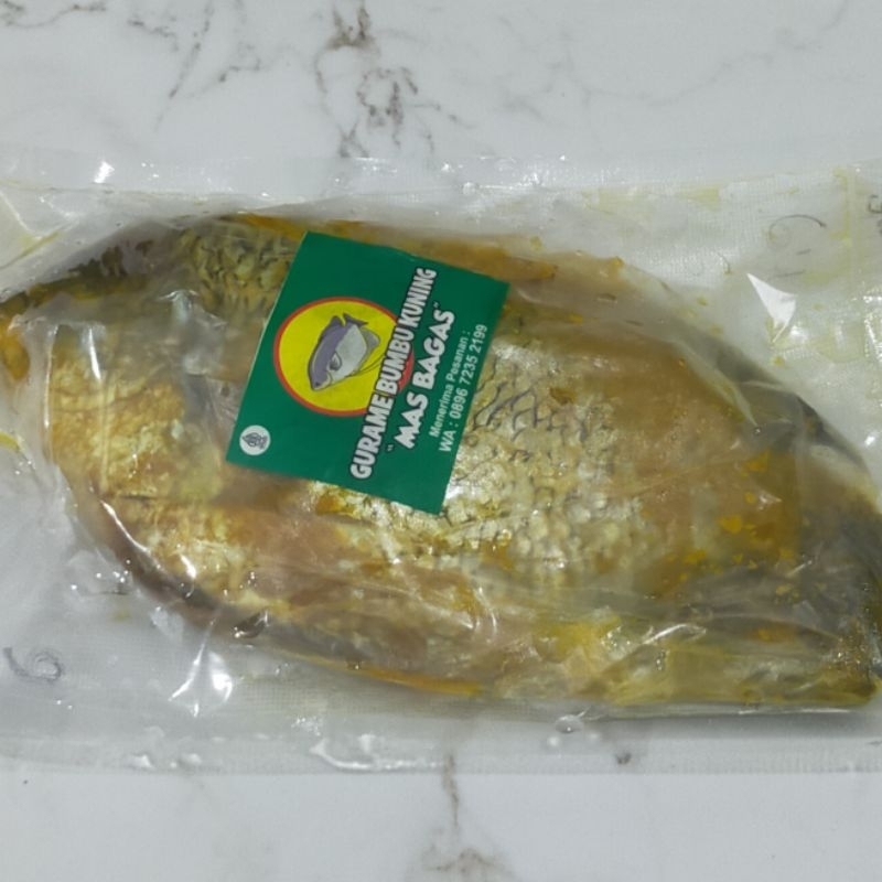 

Gurami Bumbu kuning 500gram 1 ekor
