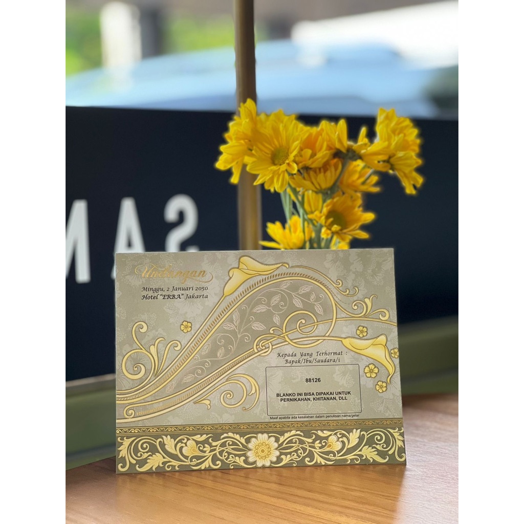 Undangan ERBA 88126