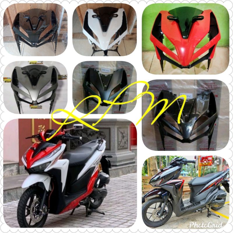 PAKET BODY HALUS DEPAN VARIO 125 150 LED NEW 2019 2020
