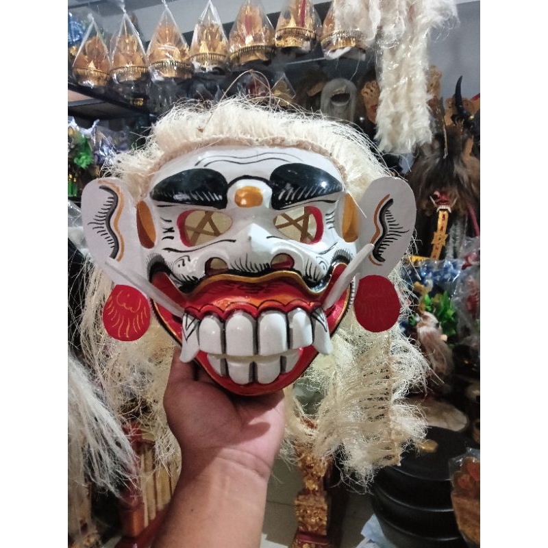 Tapel Celuluk / Tapel /Topeng/Topeng Bali/Leak bali