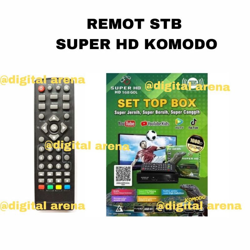 REMOT STB SUPER HD GOL
