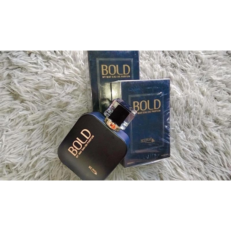 Bold Edt For Men MY WAY Parfum pria Parfum Badan Laki Laki 100ml