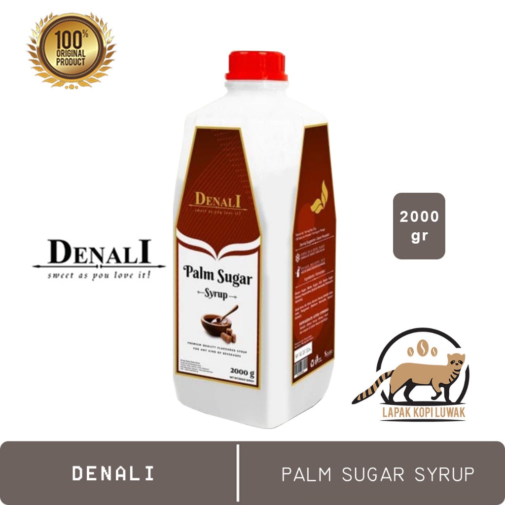 

Denali Syrup rasa Palm Sugar