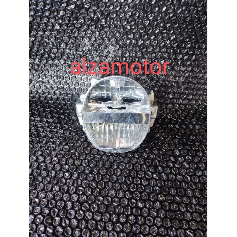 reflektor lampu depan headlamp chroom kroom fazzio fazio original croum reflektor lampu depan yamaha