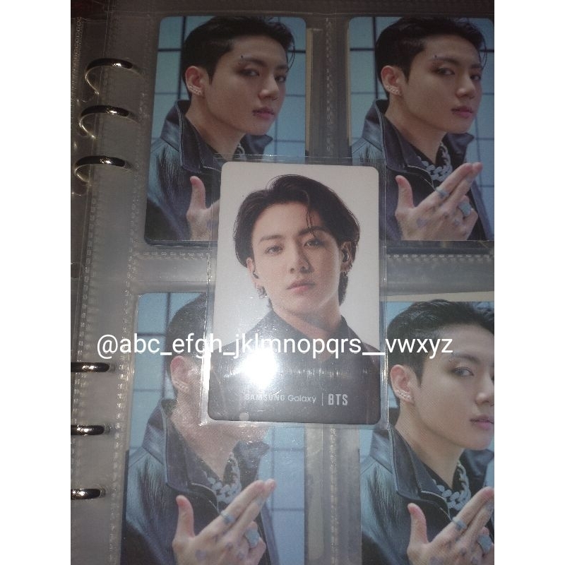 READY STOCK BTS JUNGKOOK SAMSUNG LATIN OFFICIAL