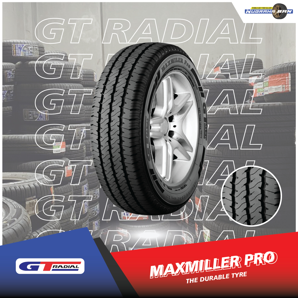 Ban GT RADIAL MAXMILLER PRO 8PR - New Tyre 175/R13 8PR