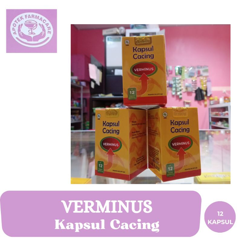 Verminus Kapsul Cacing Untuk Tipes