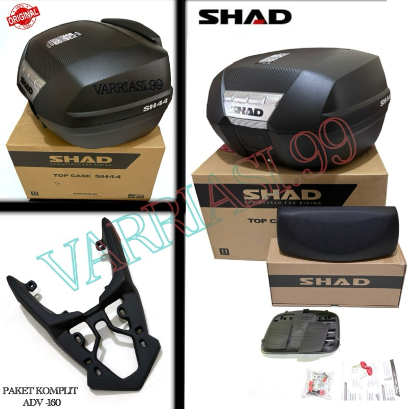Paketan Komplit Box shad 44 & Breket Box Adv 150/ Box Motor Adv160 Best Quality