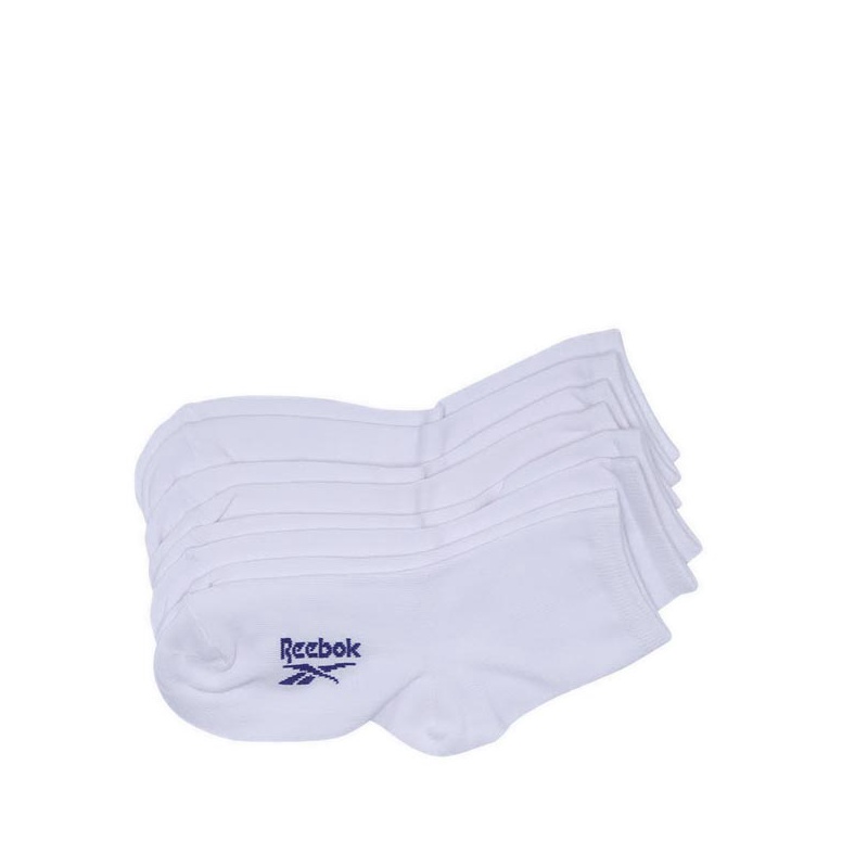 Reebok Unisex Quarter Socks  White