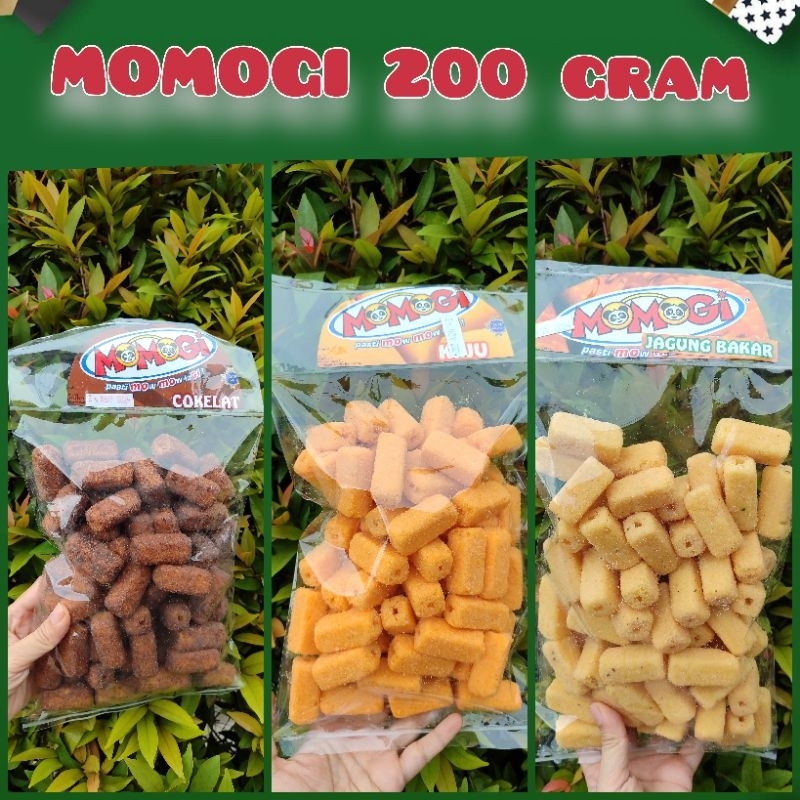 

Momogi 250gram coklat, keju dan Jagung bakar