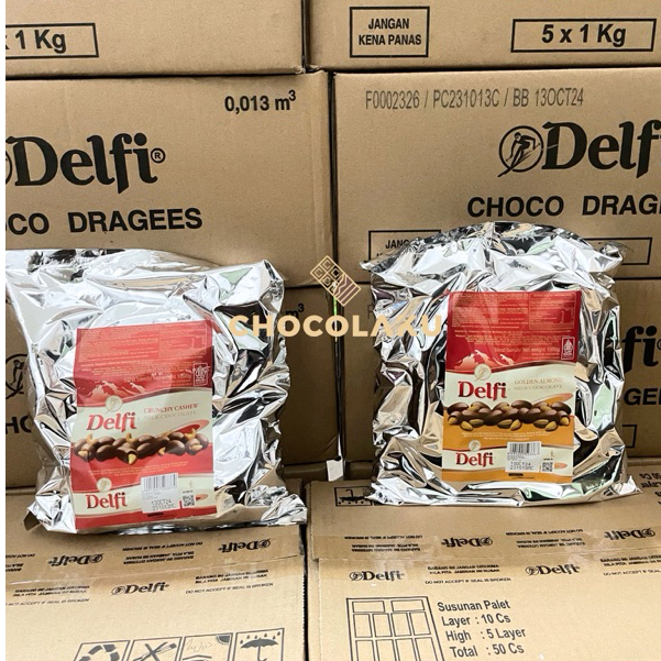 

Delfi Dragees Mede | Del Almond 1 kg | Toko Coklat Chocolaku