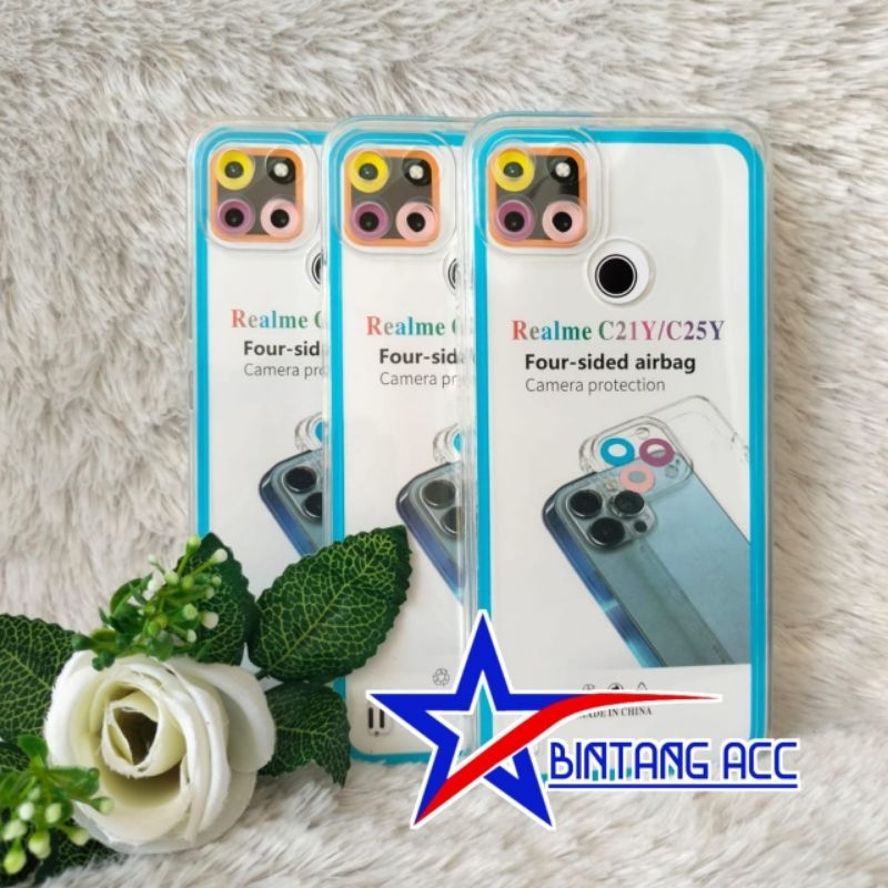 Silikon Casing Bening Realme C21y Case