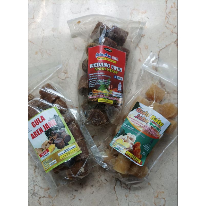 

Gula Aren Herbal Berbagai Varian Rasa | 1 pack isi 20 butir | Minuman Tradisional Untuk Kesehatan | Praktis Tinggal Seduh