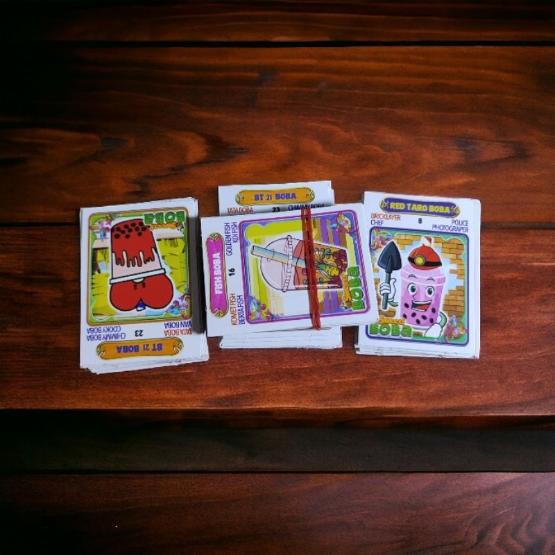 Mainan Kartu Kwartet Besar Jumbo Isi 384 Lembar