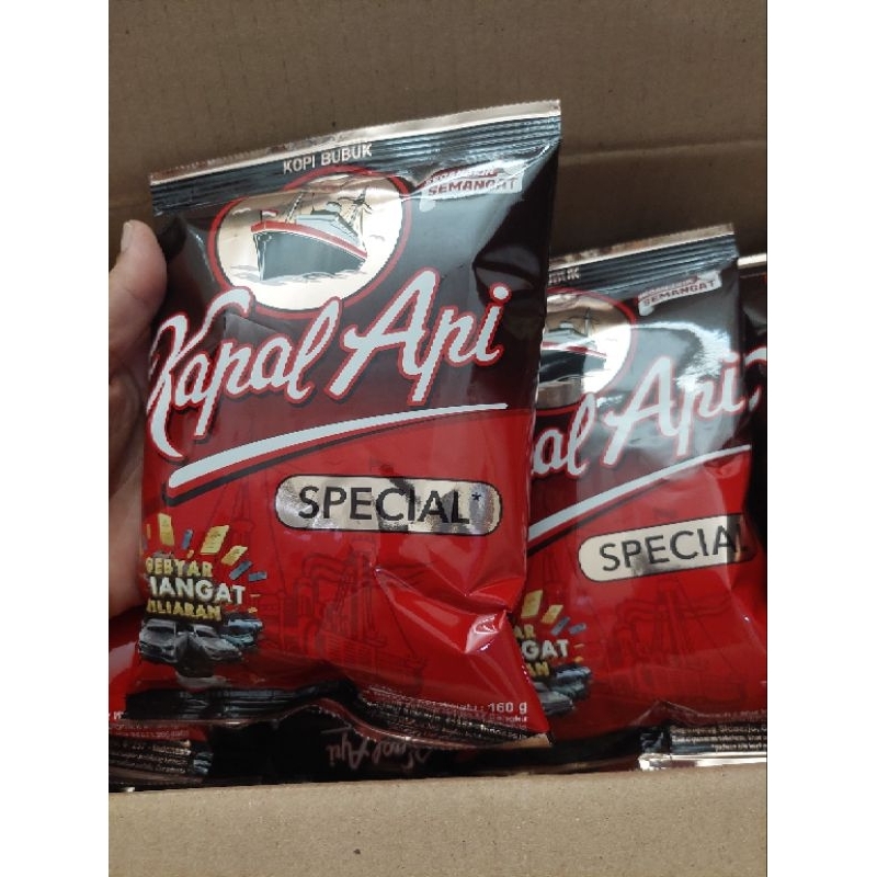 

Kopi bubuk kapal api special 150 gr
