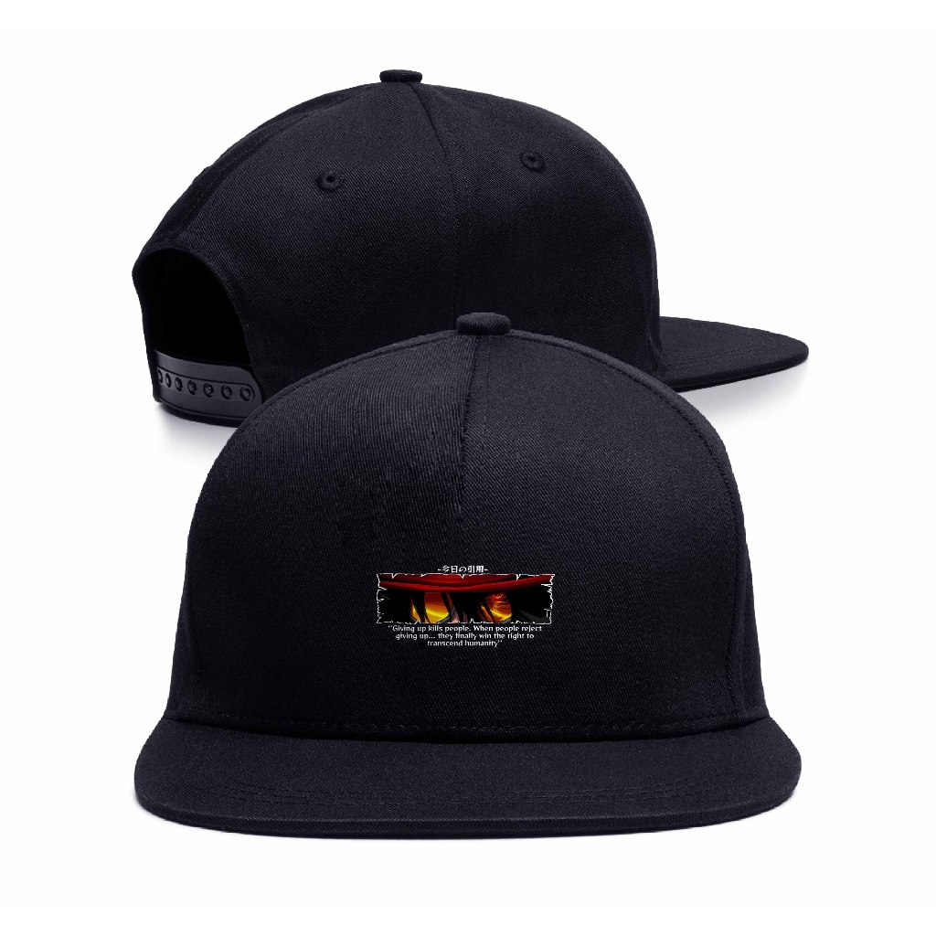 Topi infinite anime quote from ALUCARD HELLSING - HELLSING material cotton