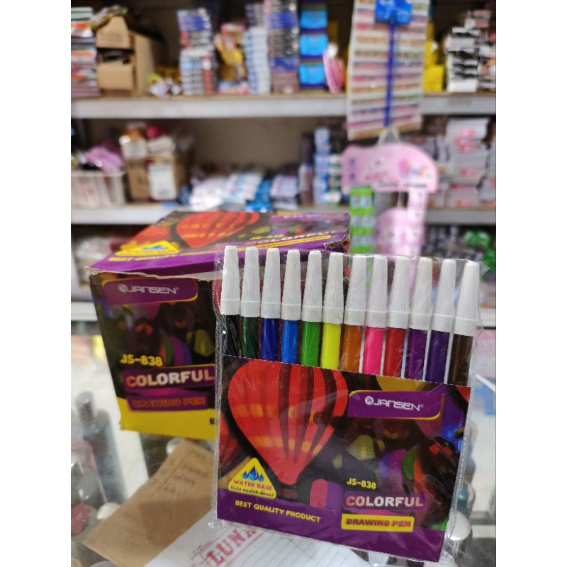 

SPIDOL 12 WARNA JANSEN