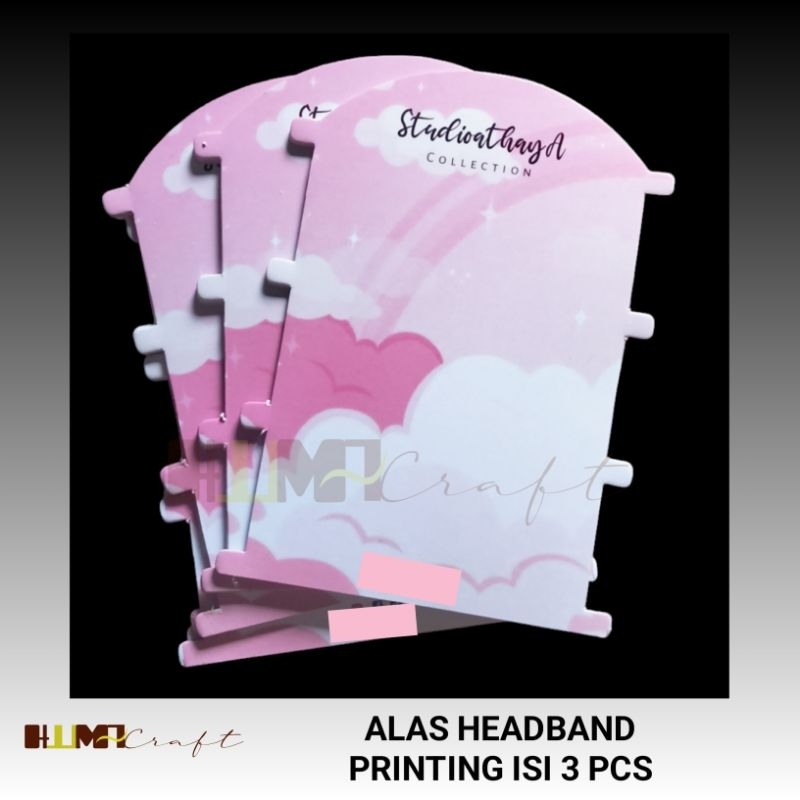 

ALAS HEADBAND PRINTING ISI 3 FREE DESAIN ISI 45-48 LEMBAR