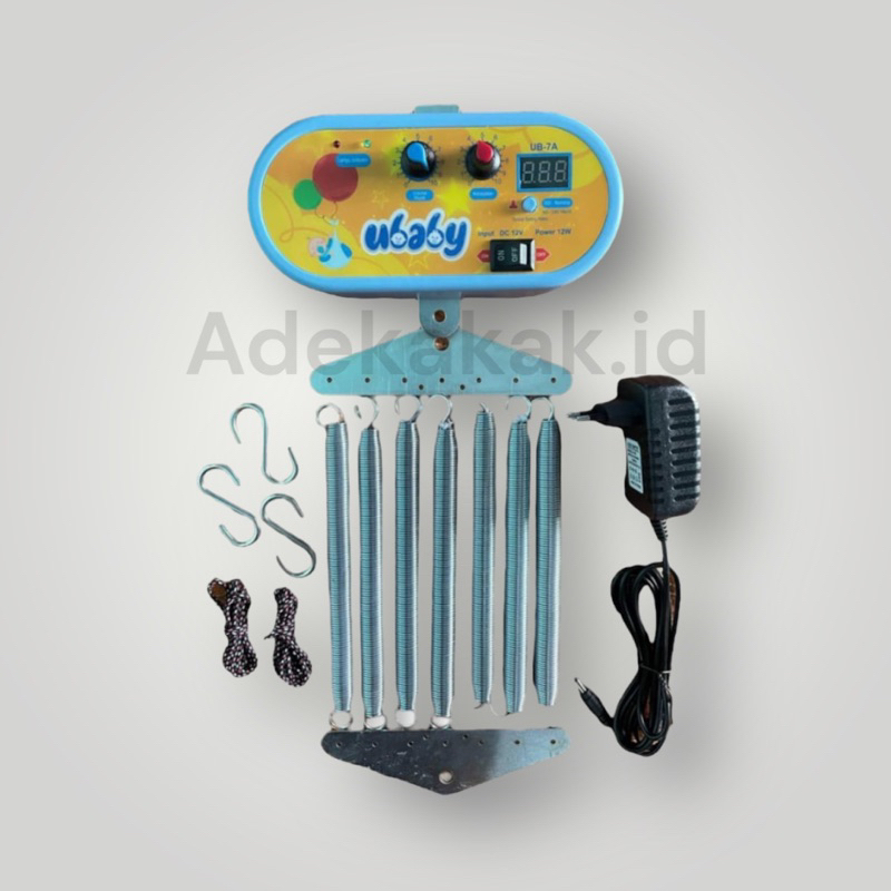 Adekakak - Ayunan listrik bayi otomatis / ayunan listrik murah / mesin ayunan listrik ubaby 5 per / 