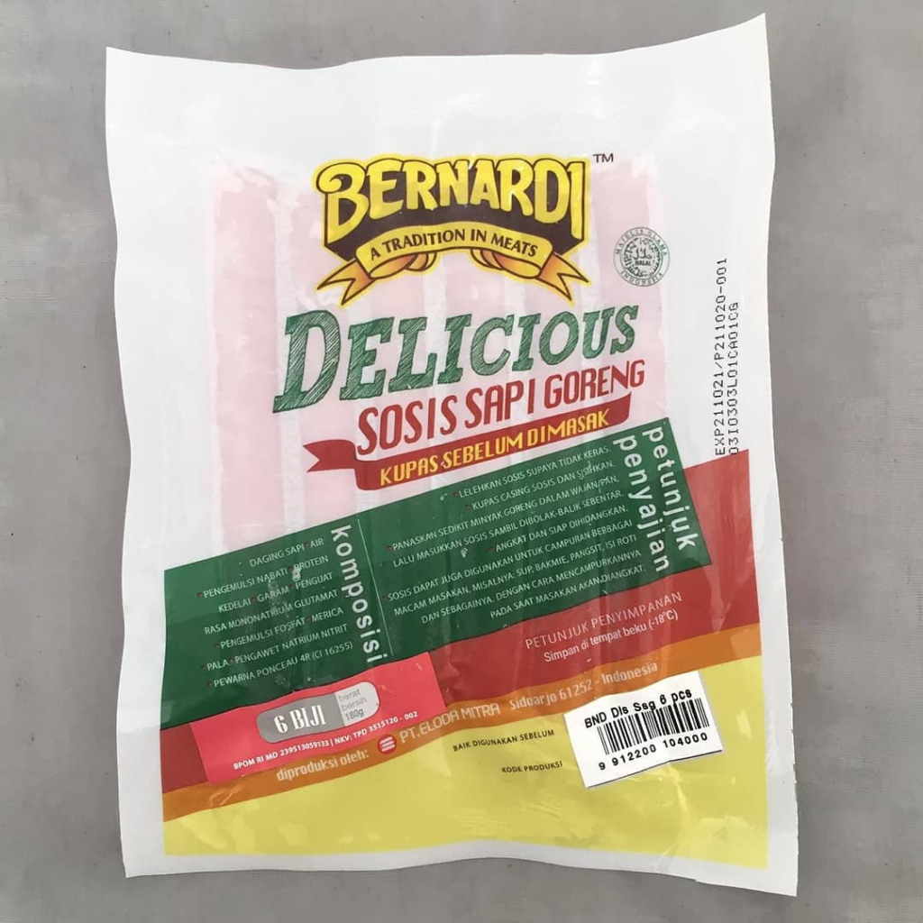 

Bernardi Sosis Sapi Delicious 6