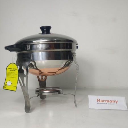 Maspion Deep Soup Bowl 22cm 24cm 26cm 28cm 30cm Panci Stainless Steel Pemanas Makanan Prasmanan