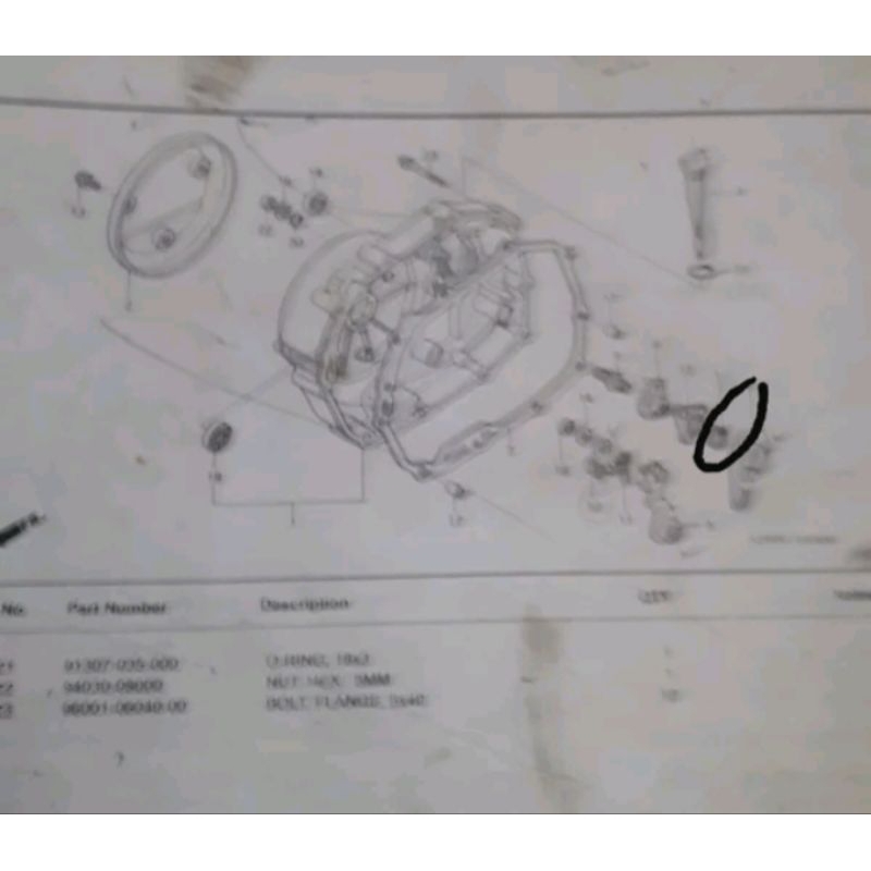 SPRING CAM PLATE SIDE ATAU MIMIS KOPLING HONDA KARISMA SUPRAX 125 KIRANA SUPRA125 HELM IN KODE 22825