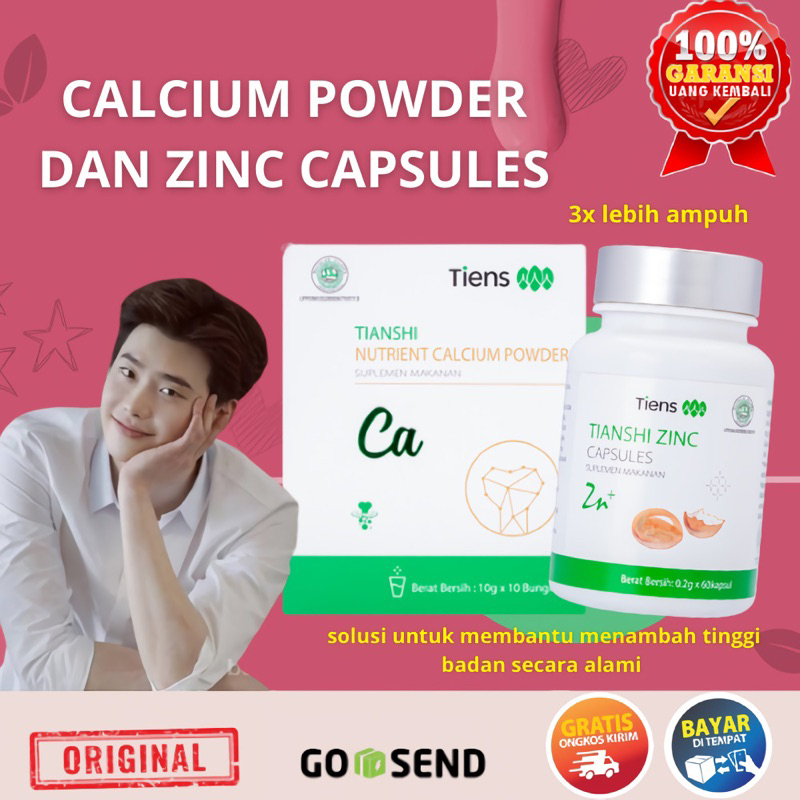 [Promo] Susu Peninggi Badan Tiens original - NHCP Kalsium Susu Nutrient High Calcium NHCP - peninggi