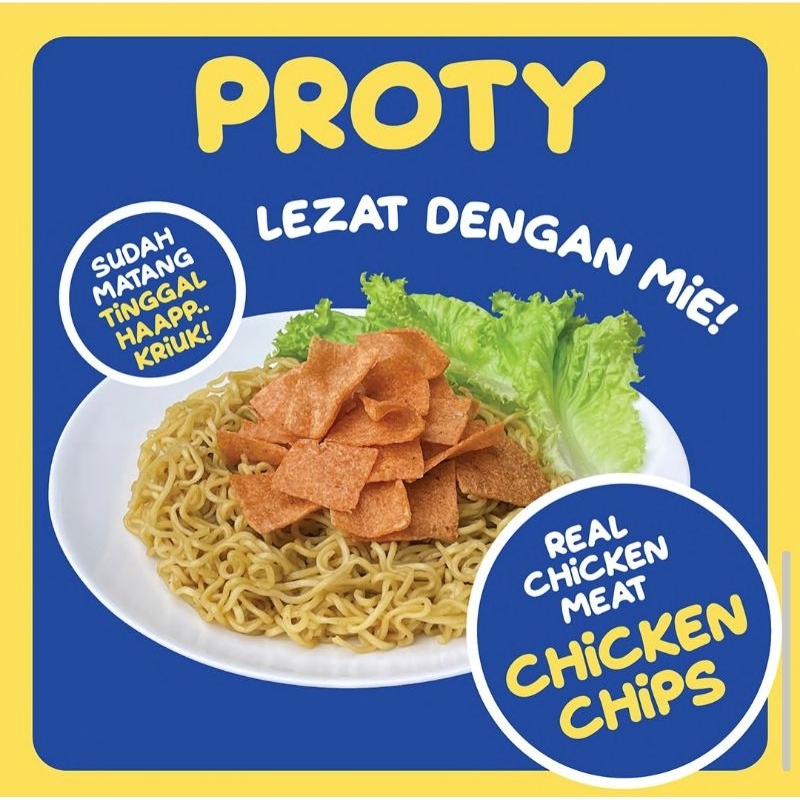 

Proty snack daging ayam tinggi protein 18 gr pck