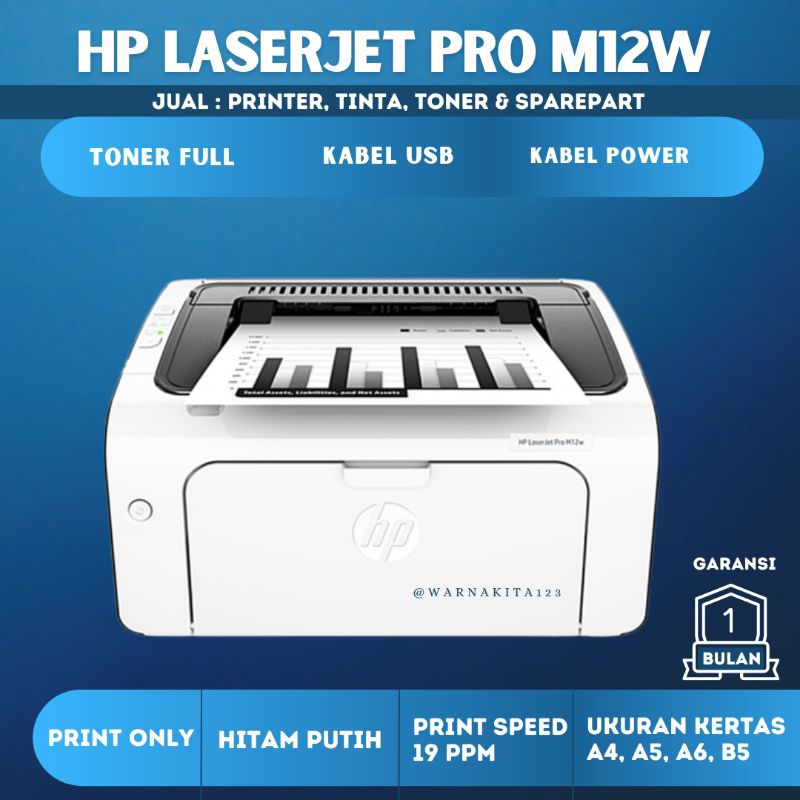 HP LASERJET PRO M12W