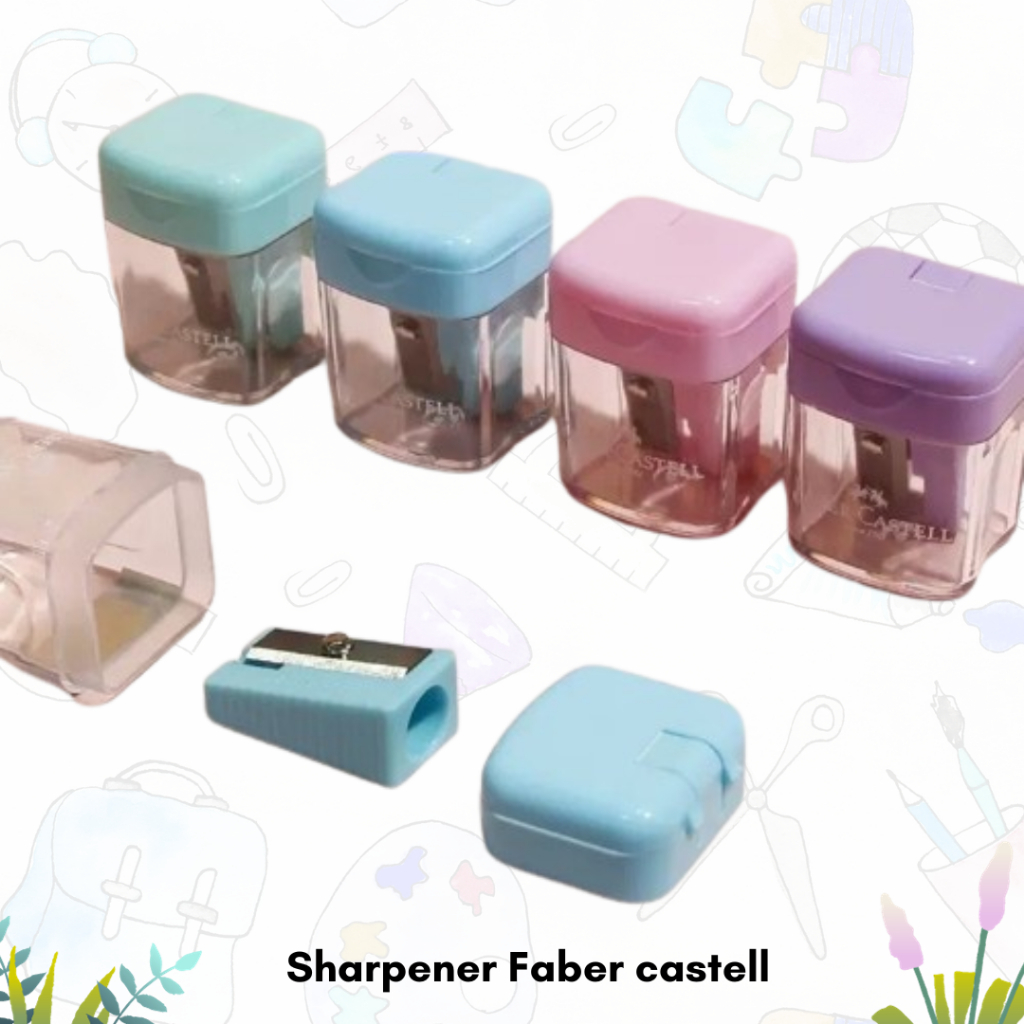 

Sharpener Mini Box / Rautan Pensil Faber Castell