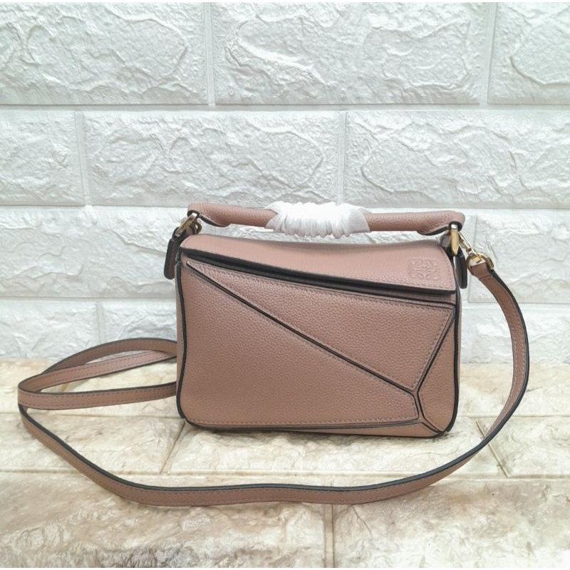 TAS L MINI PUZZLE DARK BLUSH