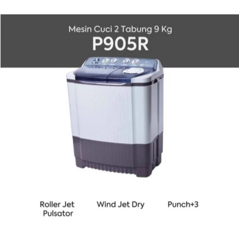 Mesin Cuci LG 9050 R 9KG