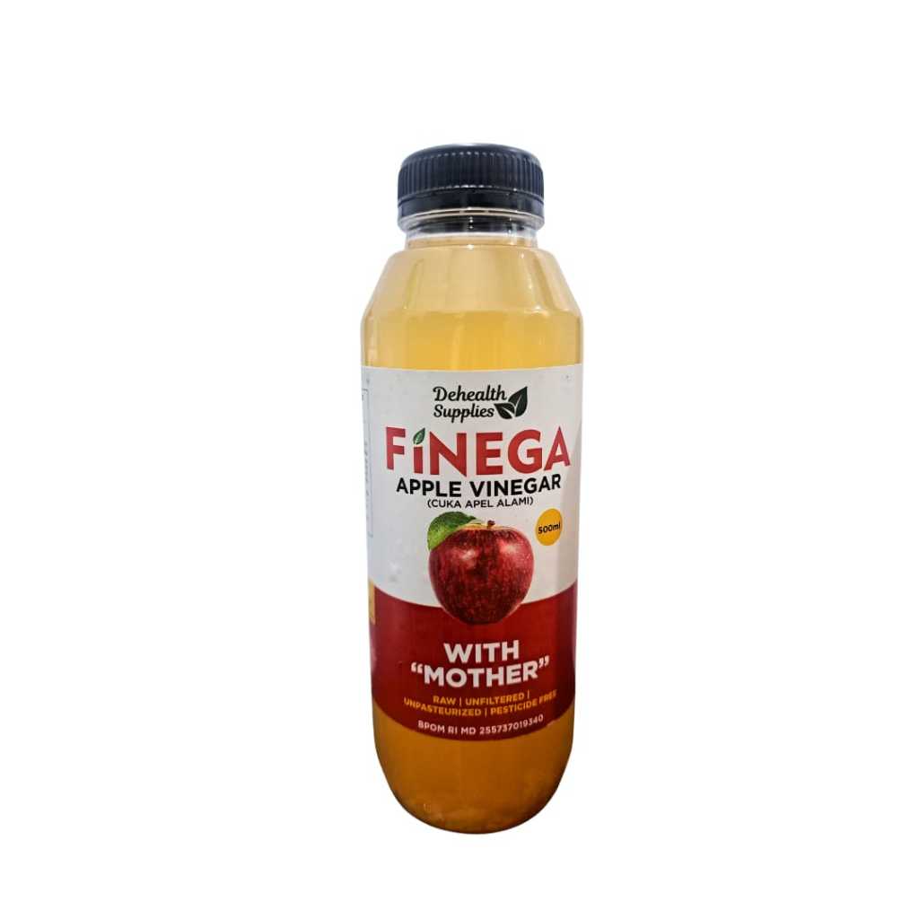 

Dehealth Supplies Finega Apple Vinegar Vinega Apple Vinegar 500Ml (Botol Plastik)